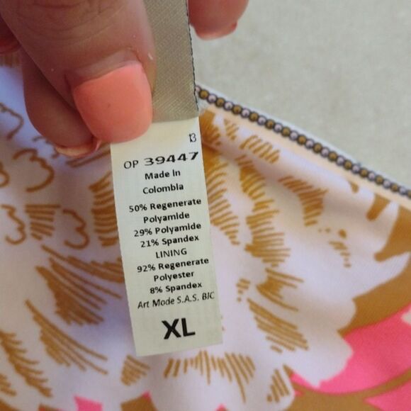 NWT Maaji Ornamental Vintage Sublimity Classic Bikini Bottom *Reversible*size XL - Picture 7 of 15